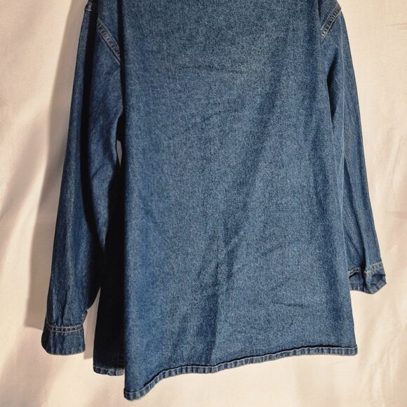 Michelle Louise Vintage Denim Jacket w/ embroidery in size XL - Picture 15 of 16